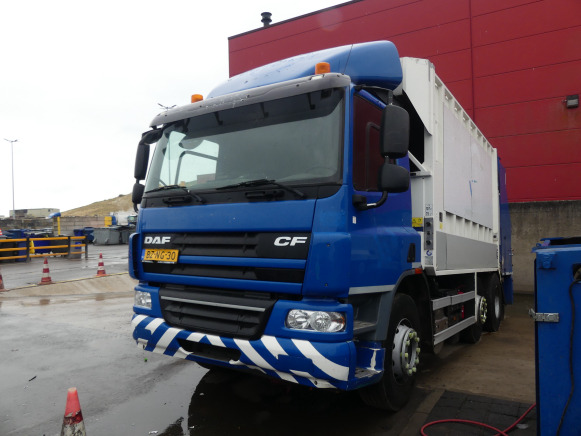 REF:BZ-NG-30 - Camion poubelle DAF FAG CF 75 (2011-465.671 km) - Vůz na odvoz odpadků: obrázek 1 REF:BZ-NG-30 - Camion poubelle DAF FAG CF 75 (2011-465.671 km) - Vůz na odvoz odpadků: obrázek 1