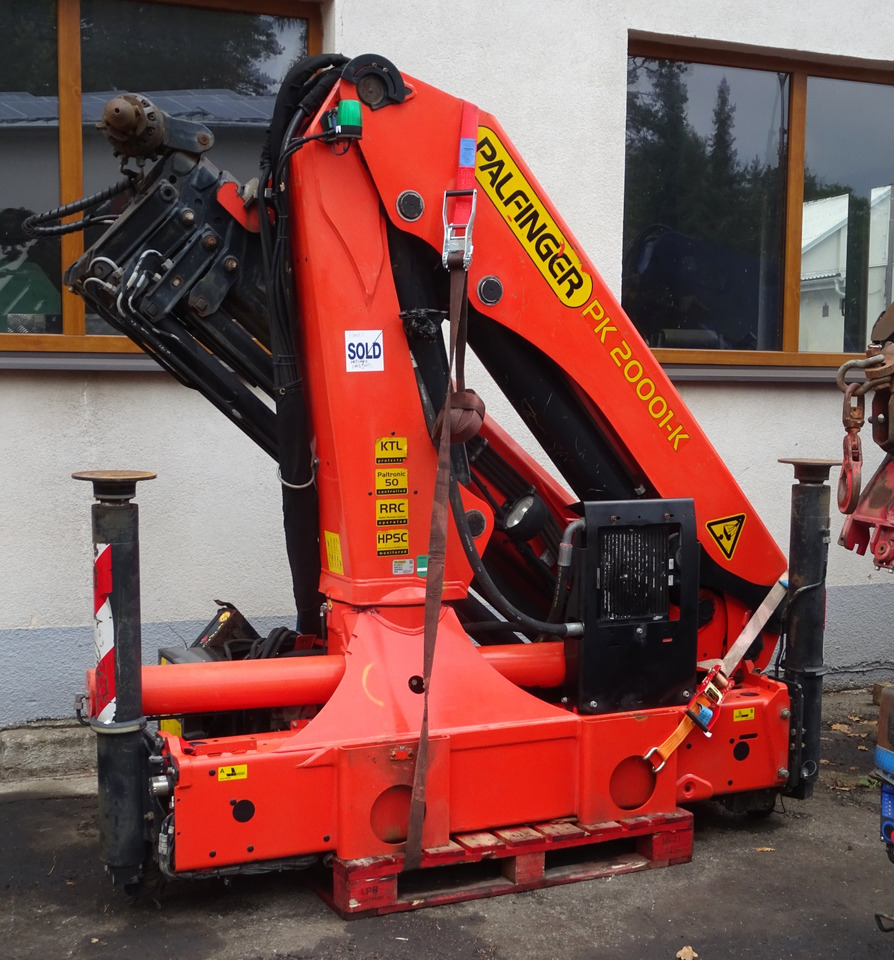 PALFINGER PK 20001 K C crane, year 2015, remote control, extra functions - Hydraulická ruka: obrázek 1 PALFINGER PK 20001 K C crane, year 2015, remote control, extra functions - Hydraulická ruka: obrázek 1