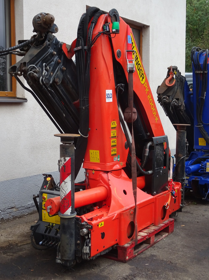 PALFINGER PK 20001 K C crane, year 2015, remote control, extra functions - Hydraulická ruka: obrázek 5 PALFINGER PK 20001 K C crane, year 2015, remote control, extra functions - Hydraulická ruka: obrázek 5