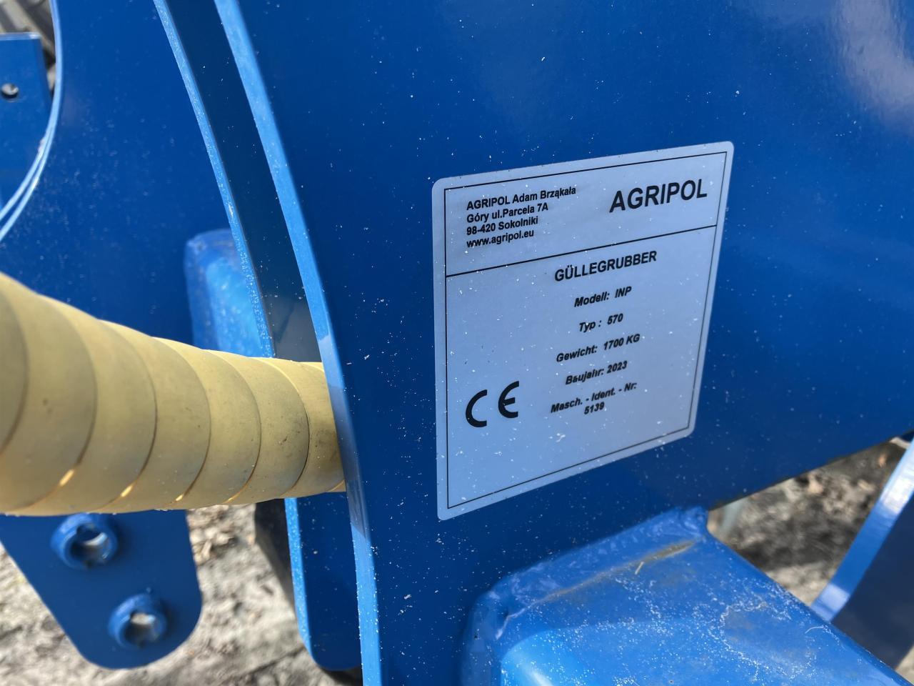 Agripol 4,8m mit Walze - Aplikátor kejdy: obrázek 2 Agripol 4,8m mit Walze - Aplikátor kejdy: obrázek 2