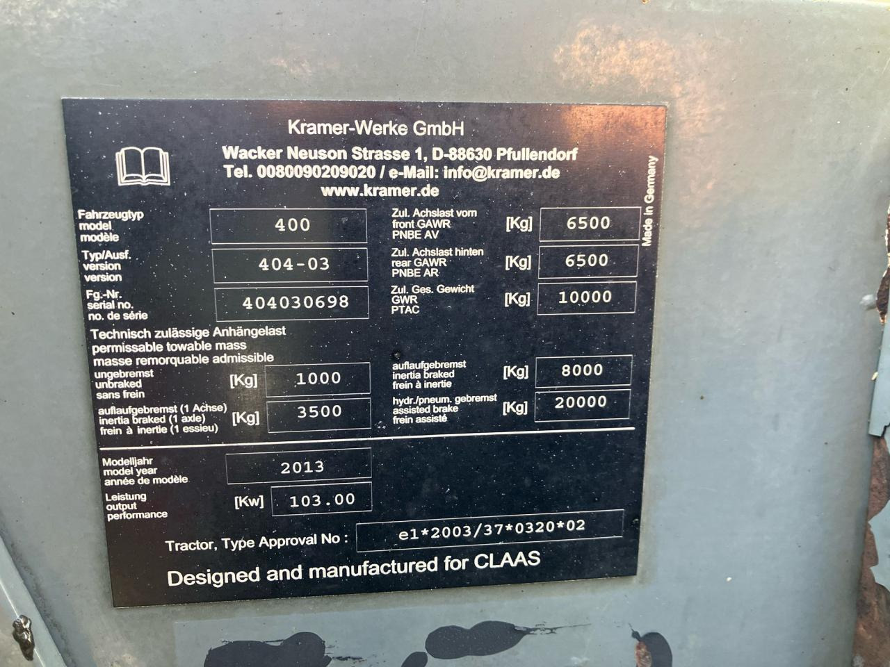 Teleskopický manipulátor CLAAS Scorpion 9040: obrázek 7