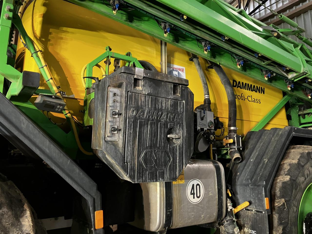 Dammann DT 2500H - Tažený postřikovač: obrázek 4 Dammann DT 2500H - Tažený postřikovač: obrázek 4