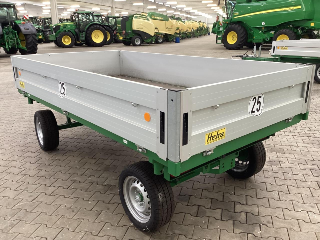 Heba Fahrzeugbau 2517/3SK-2 - Sklápěcí přívěs: obrázek 4 Heba Fahrzeugbau 2517/3SK-2 - Sklápěcí přívěs: obrázek 4