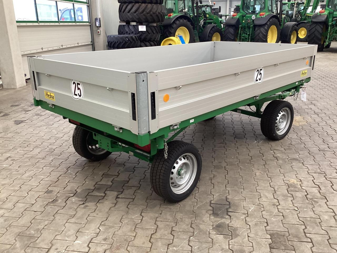 Heba Fahrzeugbau 2517/3SK-2 - Sklápěcí přívěs: obrázek 3 Heba Fahrzeugbau 2517/3SK-2 - Sklápěcí přívěs: obrázek 3