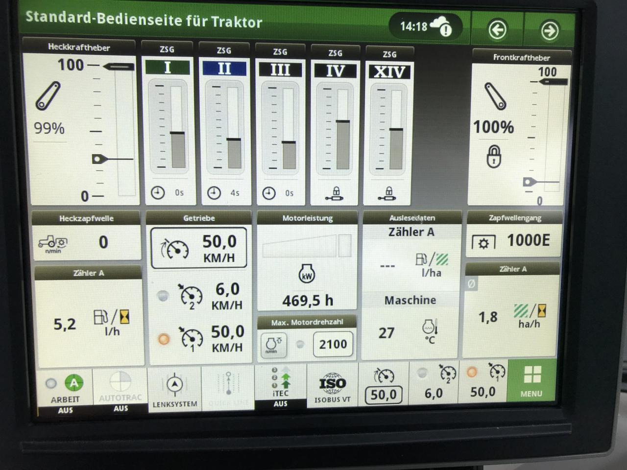 Traktor John Deere 6R 250: obrázek 9 Traktor John Deere 6R 250: obrázek 9