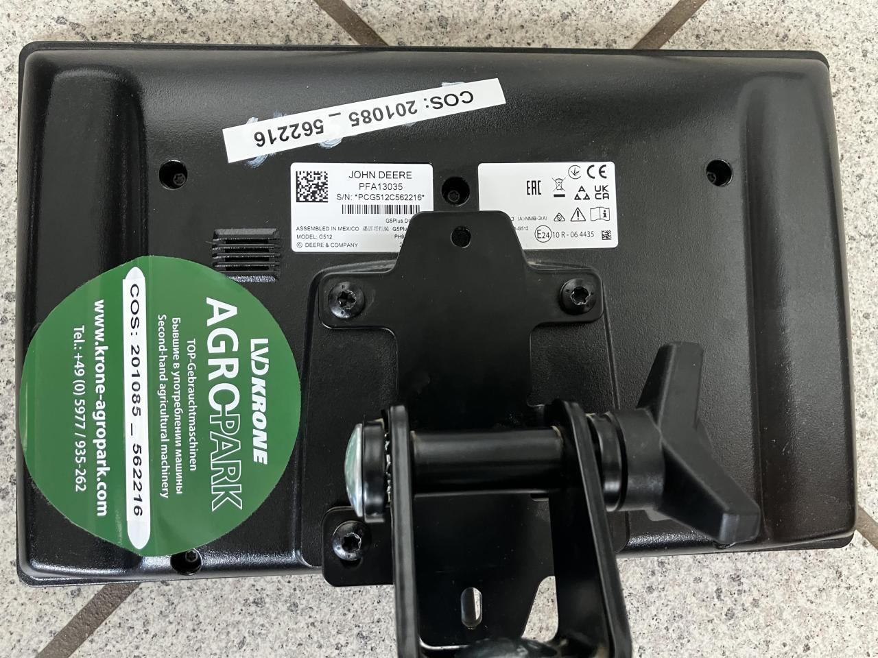 John Deere G5 Plus Zusatzdisplay - Navigační systém pro Zemědělská technika: obrázek 3 John Deere G5 Plus Zusatzdisplay - Navigační systém pro Zemědělská technika: obrázek 3