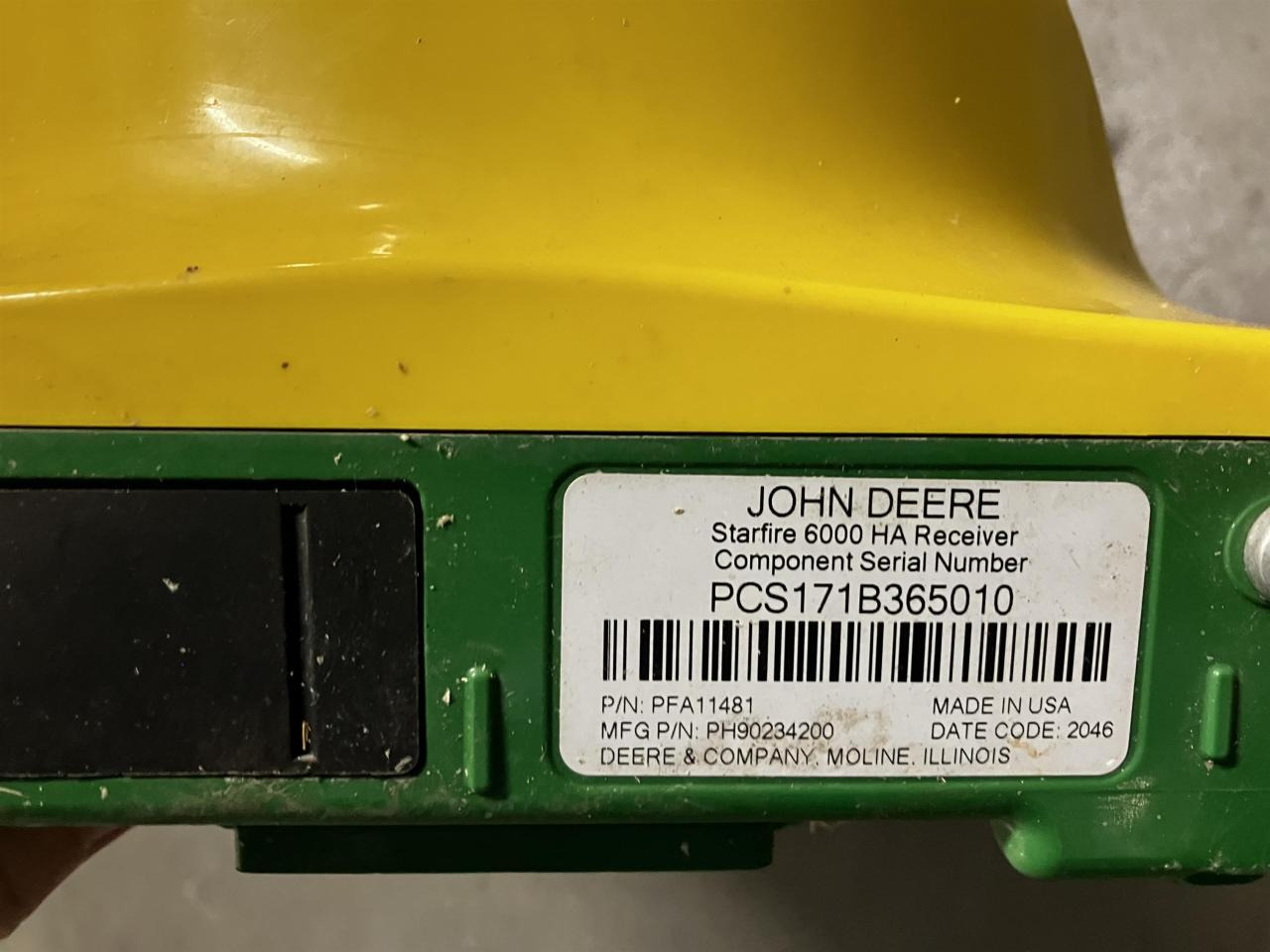 John Deere SF6000 - Navigační systém pro Zemědělská technika: obrázek 4 John Deere SF6000 - Navigační systém pro Zemědělská technika: obrázek 4