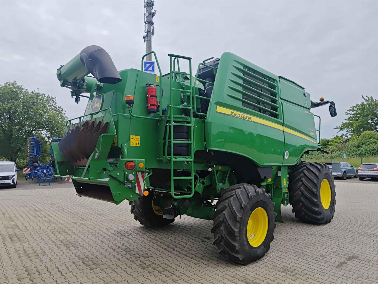 John Deere T560 Hillmaster - Sklízecí mlátička: obrázek 5 John Deere T560 Hillmaster - Sklízecí mlátička: obrázek 5