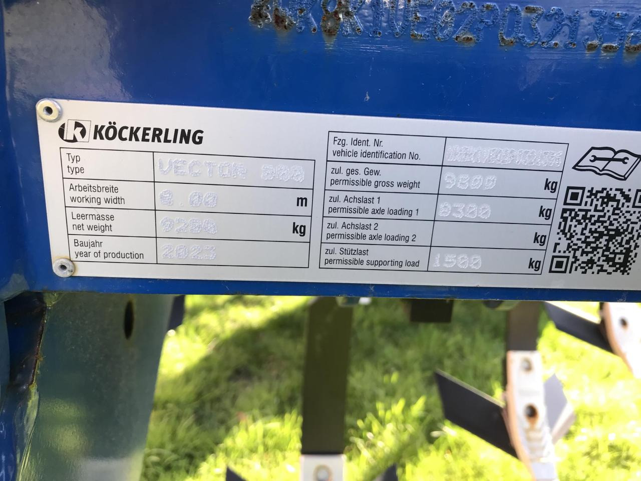 Köckerling Vector 800 - Kultivátor: obrázek 2 Köckerling Vector 800 - Kultivátor: obrázek 2