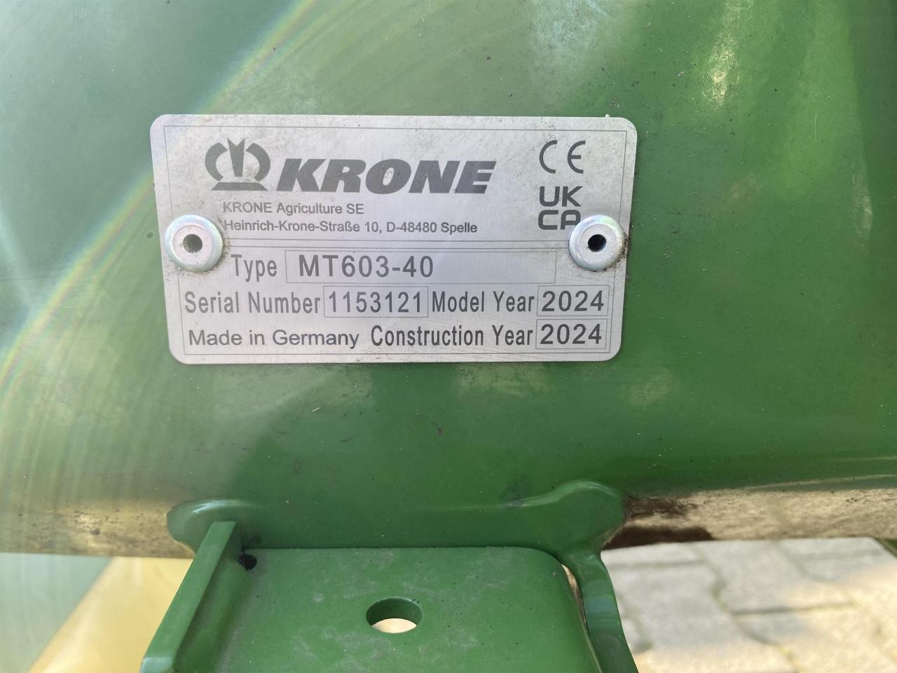 Krone EC B 1000 - Žací stroj: obrázek 3 Krone EC B 1000 - Žací stroj: obrázek 3