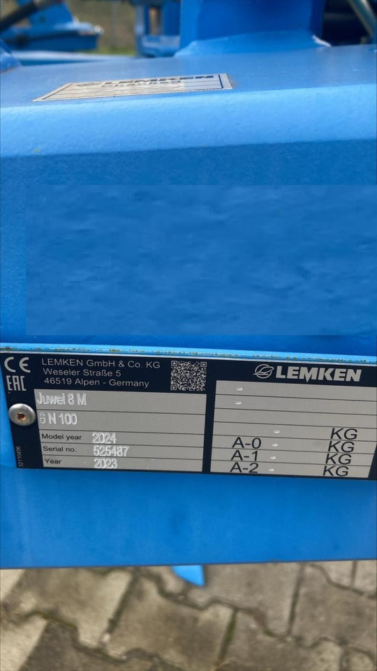 Lemken Juwel 8 M 6 N 100 - Pluh: obrázek 4 Lemken Juwel 8 M 6 N 100 - Pluh: obrázek 4