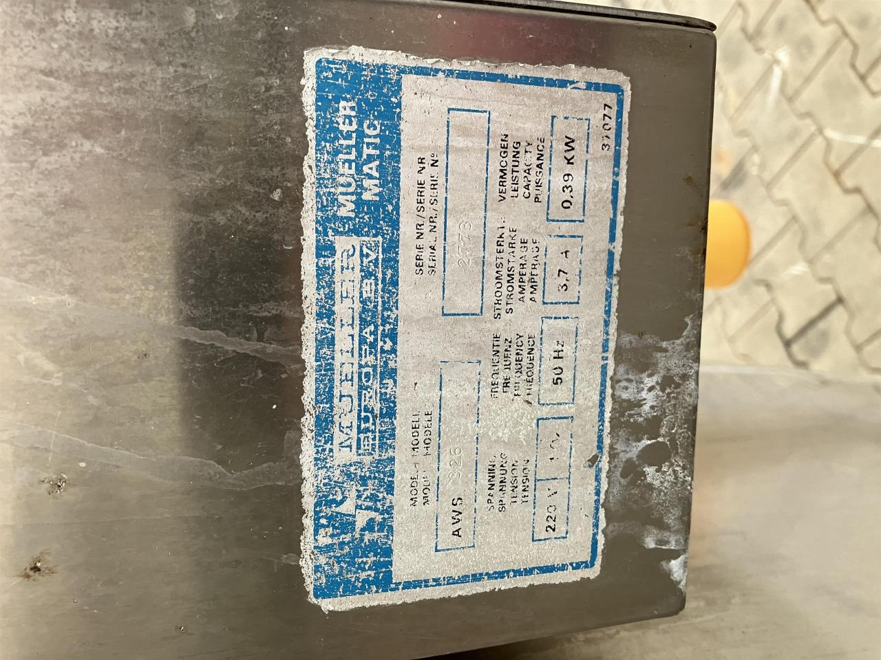 Müller O-700, ca. 3.000 Ltr. - Dojicí zařízení: obrázek 5 Müller O-700, ca. 3.000 Ltr. - Dojicí zařízení: obrázek 5