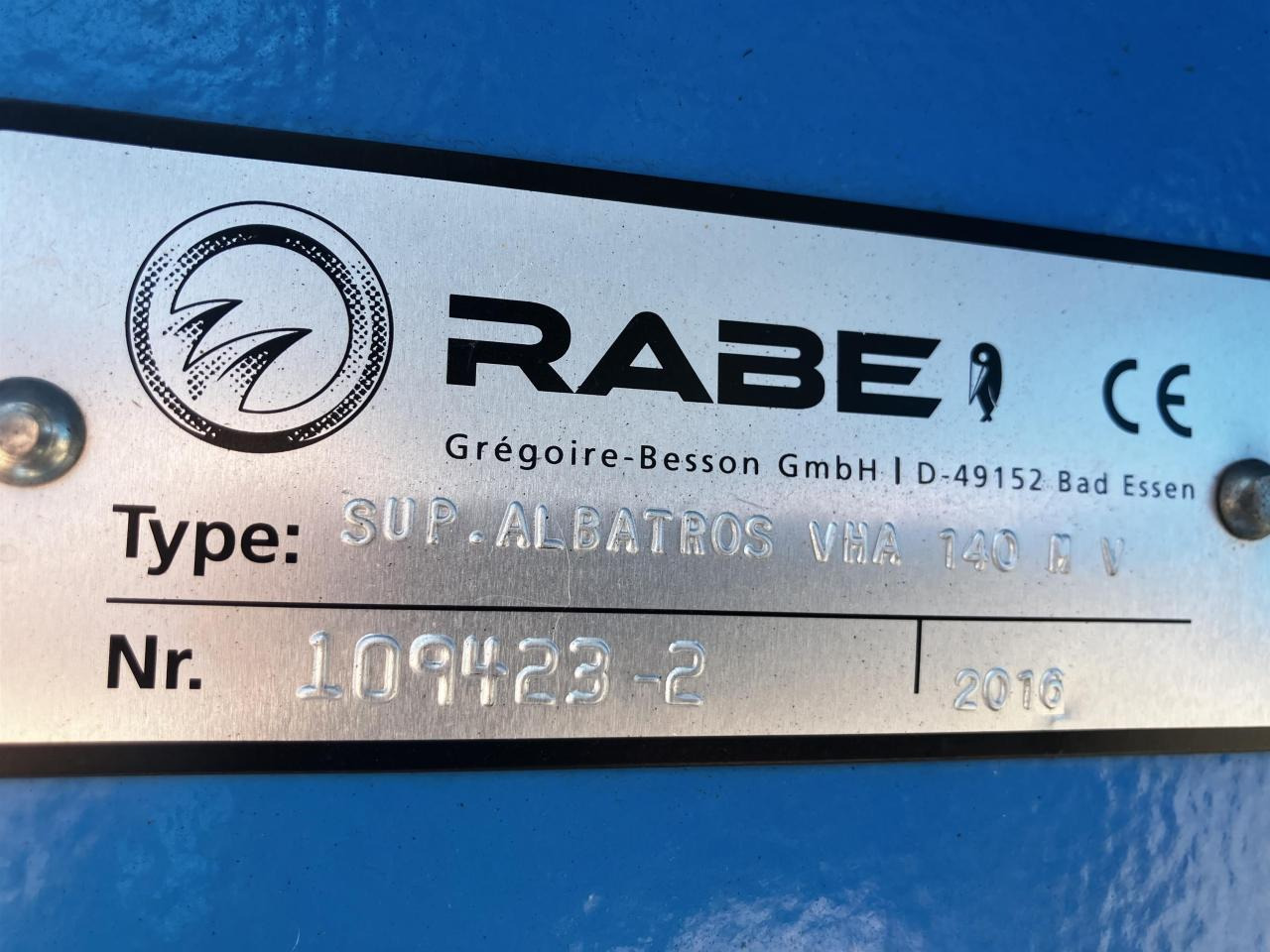 Pluh Rabe Albatros VHA 140: obrázek 10