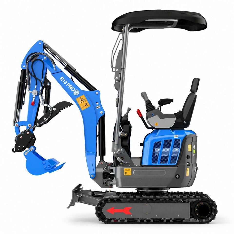 Rippa RIPPA R13 PRO Minibagger - Mini rýpadlo: obrázek 3 Rippa RIPPA R13 PRO Minibagger - Mini rýpadlo: obrázek 3