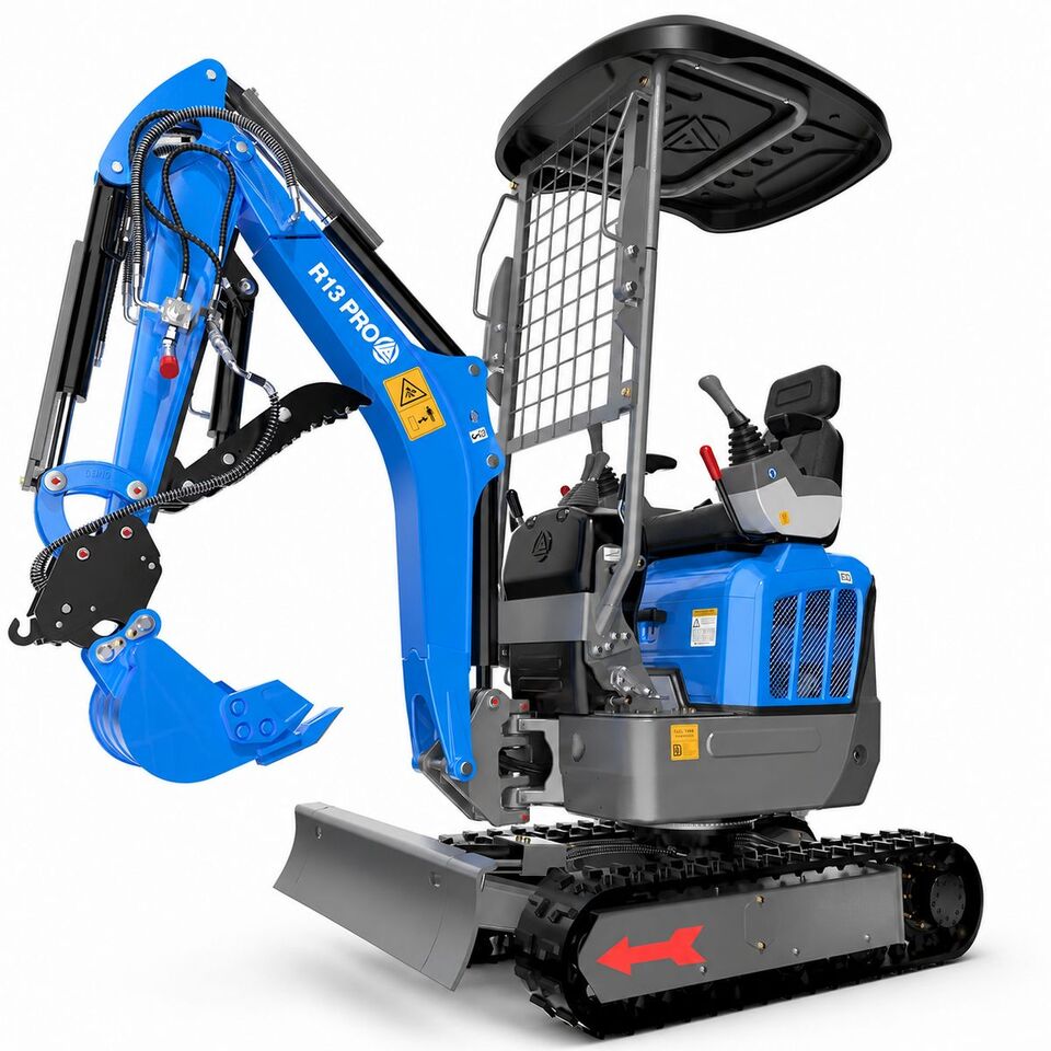 Rippa RIPPA R13 PRO Minibagger - Mini rýpadlo: obrázek 2 Rippa RIPPA R13 PRO Minibagger - Mini rýpadlo: obrázek 2