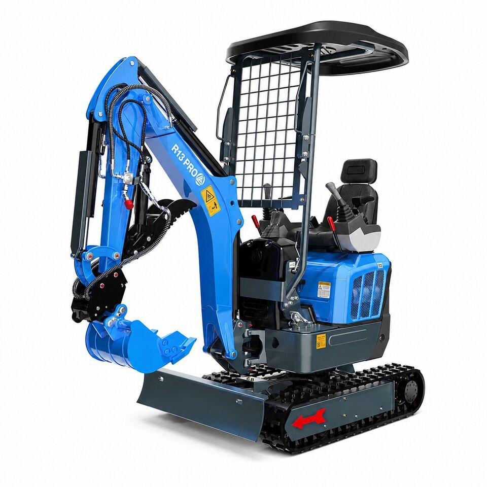 Rippa RIPPA R13 PRO Minibagger - Mini rýpadlo: obrázek 1 Rippa RIPPA R13 PRO Minibagger - Mini rýpadlo: obrázek 1