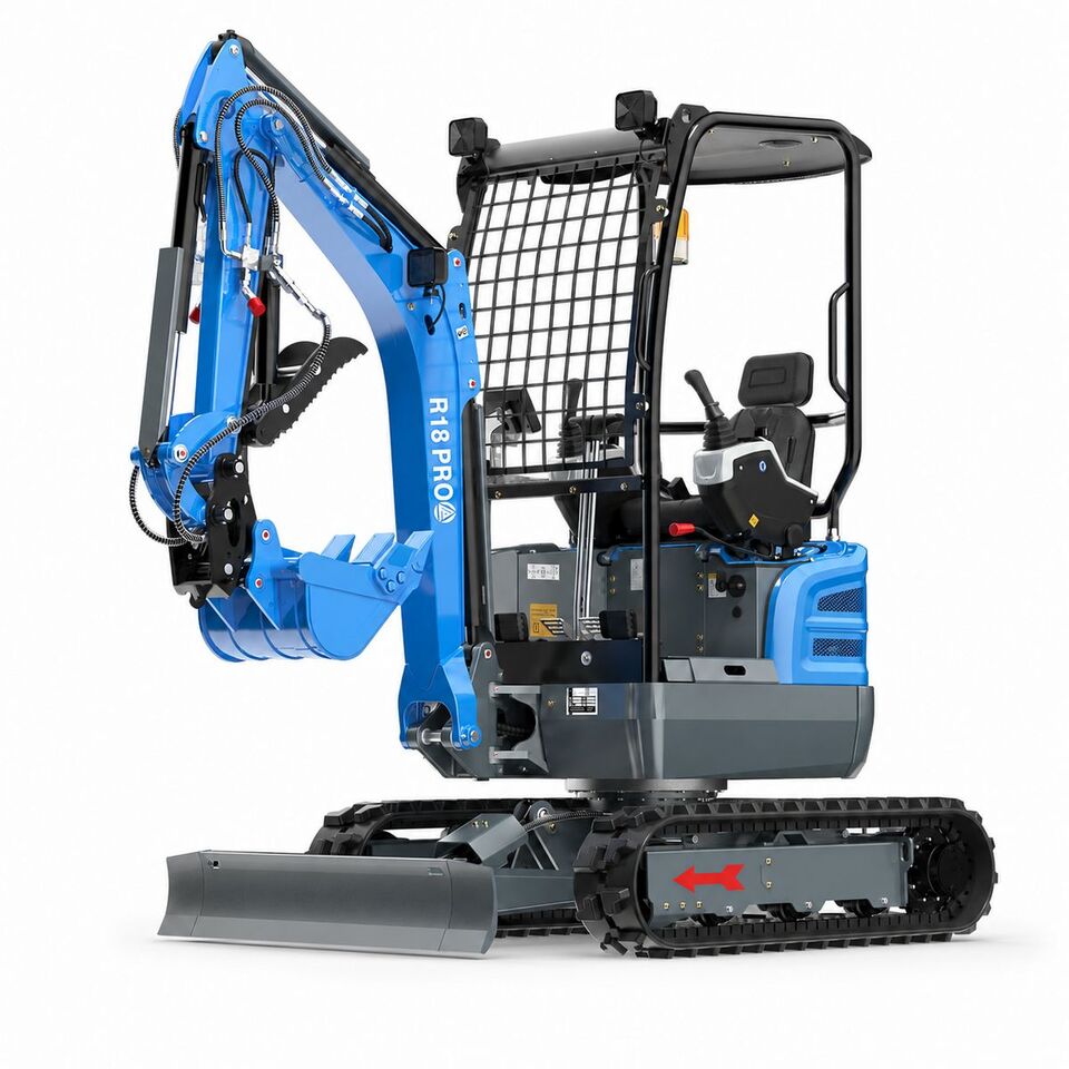Rippa RIPPA R18 PRO Minibagger - Mini rýpadlo: obrázek 1 Rippa RIPPA R18 PRO Minibagger - Mini rýpadlo: obrázek 1