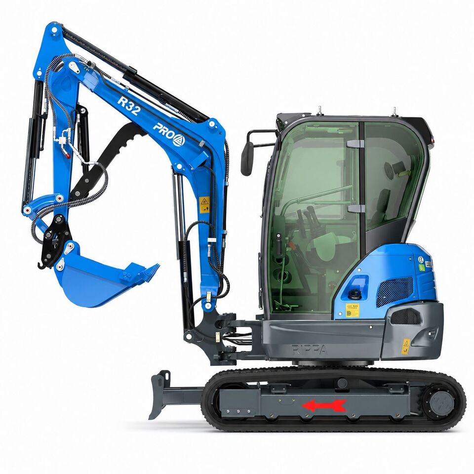 Rippa RIPPA R32 PRO Minibagger 3,2t - Mini rýpadlo: obrázek 2 Rippa RIPPA R32 PRO Minibagger 3,2t - Mini rýpadlo: obrázek 2