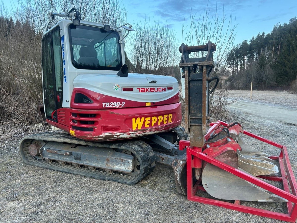 Takeuchi TB290-2 Bagger, Minibagger - Mini rýpadlo: obrázek 2 Takeuchi TB290-2 Bagger, Minibagger - Mini rýpadlo: obrázek 2