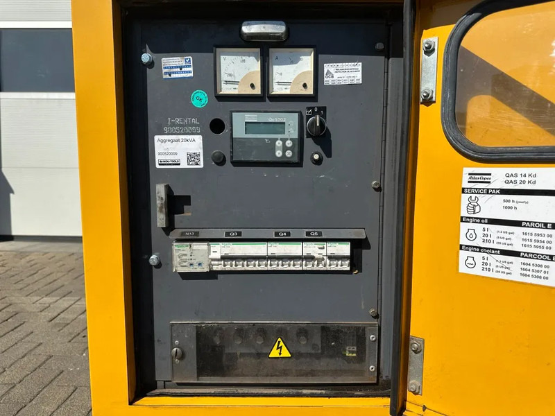 Atlas-Copco QAS 20 Kubota Leroy Somer 20 kVA Silent Rental generatorrset Stage 3A - Elektrický generátor: obrázek 3 Atlas-Copco QAS 20 Kubota Leroy Somer 20 kVA Silent Rental generatorrset Stage 3A - Elektrický generátor: obrázek 3