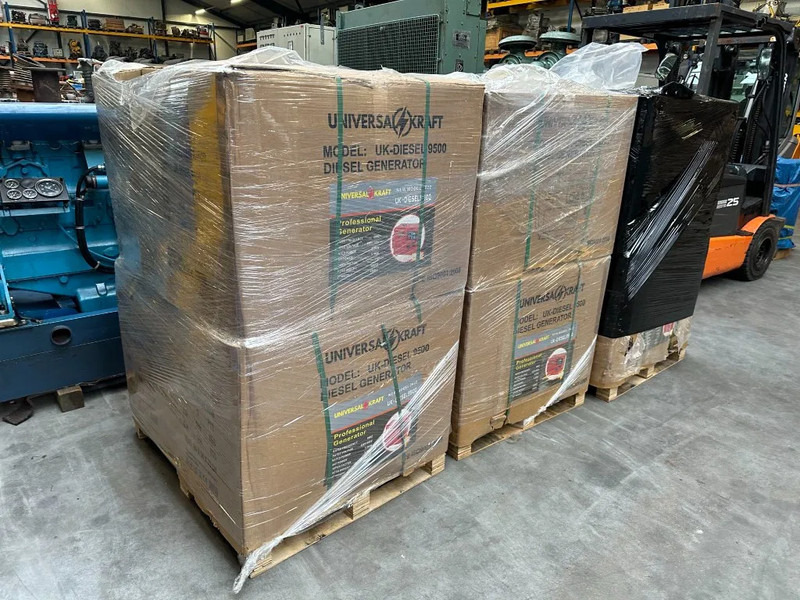 Nový Elektrický generátor Diesel Diesel Generator UK-9500 5.5 kW 230 en 400 Volt Silent Diesel generator New !: obrázek 10 Nový Elektrický generátor Diesel Diesel Generator UK-9500 5.5 kW 230 en 400 Volt Silent Diesel generator New !: obrázek 10