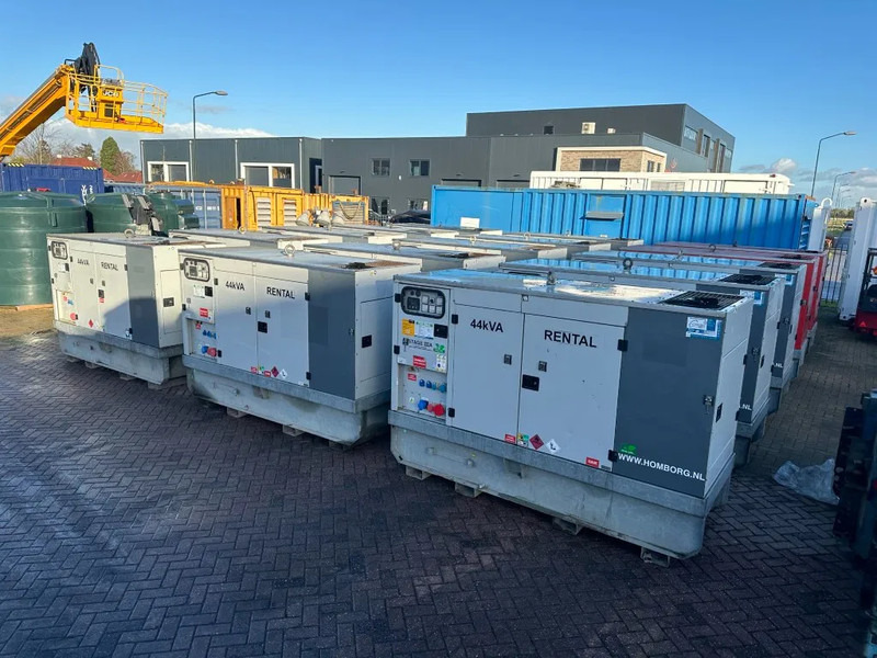 Elektrický generátor Europower EPUS44TDE Kubota Leroy Somer 44 kVA Supersilent Rental generatorset: obrázek 8
