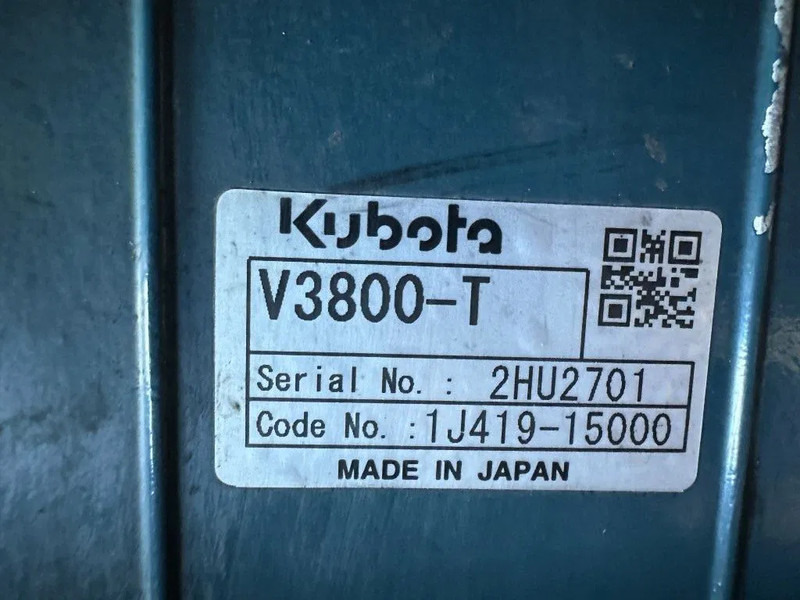 Elektrický generátor Europower EPUS44TDE Kubota Leroy Somer 44 kVA Supersilent Rental generatorset: obrázek 10