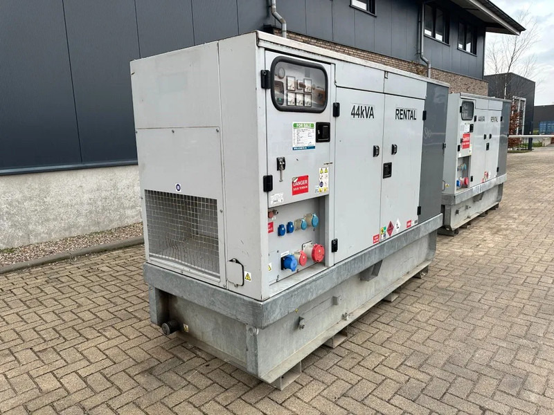 Elektrický generátor Europower EPUS44TDE Kubota Leroy Somer 44 kVA Supersilent Rental generatorset: obrázek 19
