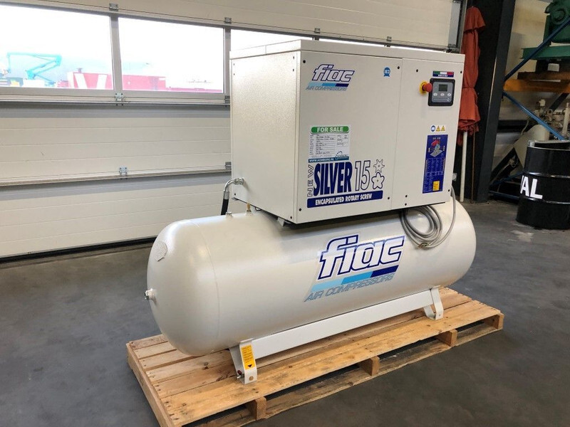 Nový Mobilní kompresor Fiac New Silver 15 / 500 Silent 11 kW 1430 L / min Elektrische Schroefcompressor met ketel: obrázek 7