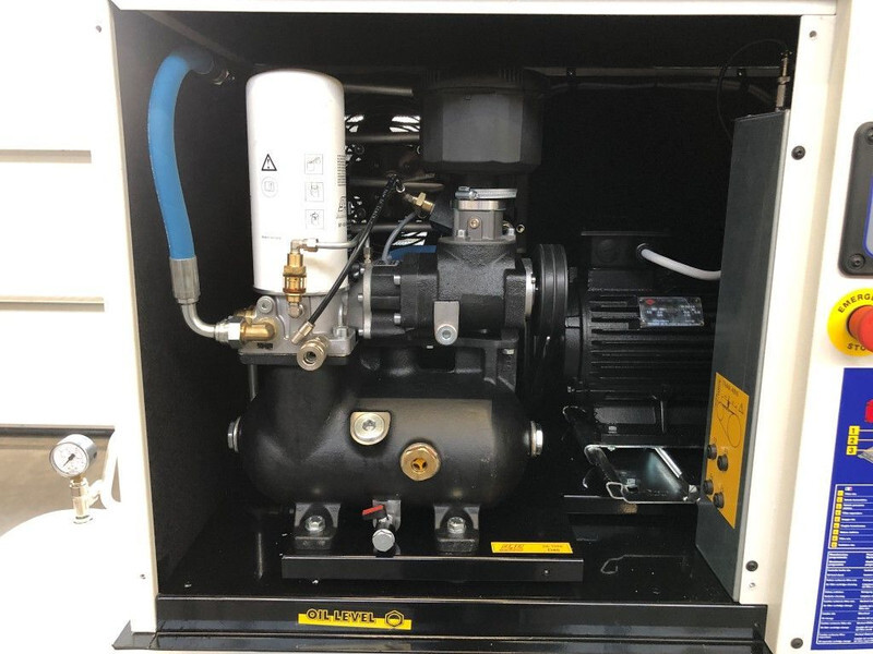 Nový Mobilní kompresor Fiac New Silver 7.5 / 300 Silent 5.5 kW 720 L / min  10 Bar Elektrische schroefcompressor met ketel: obrázek 9