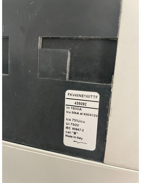 Nový Elektrický generátor General Electric FK1600 Circuit breaker / hoofdschakelaar NEW!: obrázek 6