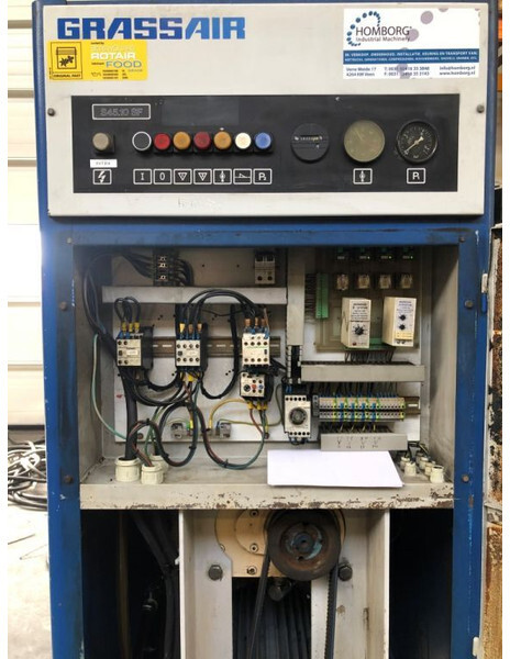 Grassair S45.10 15 kW 2000 L / min 10 Bar Silent Elektrische schroefcompessor - Mobilní kompresor: obrázek 4 Grassair S45.10 15 kW 2000 L / min 10 Bar Silent Elektrische schroefcompessor - Mobilní kompresor: obrázek 4