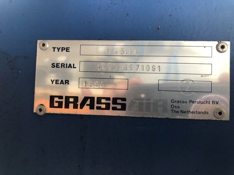 Grassair S45.10 15 kW 2000 L / min 10 Bar Silent Elektrische schroefcompessor - Mobilní kompresor: obrázek 3 Grassair S45.10 15 kW 2000 L / min 10 Bar Silent Elektrische schroefcompessor - Mobilní kompresor: obrázek 3