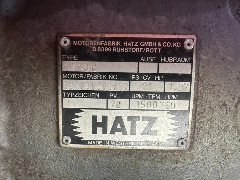 Elektrický generátor Hatz 3L30C Leroy Somer 15 kVA Silent generatorset: obrázek 6