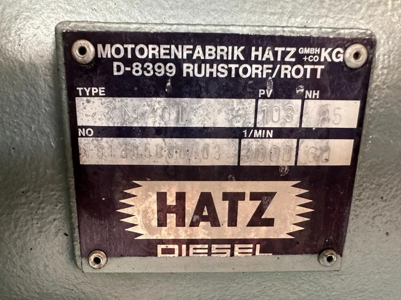 Hatz 3M40L Mecc Alte Spa 40 kVA generatorset ex Emergency ! 22 hours ! - Elektrický generátor: obrázek 3 Hatz 3M40L Mecc Alte Spa 40 kVA generatorset ex Emergency ! 22 hours ! - Elektrický generátor: obrázek 3