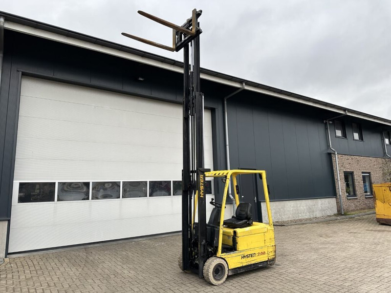 Elektrický vysokozdvižný vozík Hyster J2.00XMI 2 ton Triplex Freelift Sideshift Elektra Heftruck accu 2012: obrázek 12