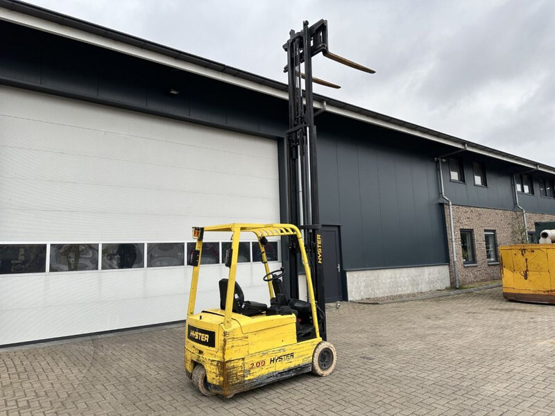 Elektrický vysokozdvižný vozík Hyster J2.00XMI 2 ton Triplex Freelift Sideshift Elektra Heftruck accu 2012: obrázek 9