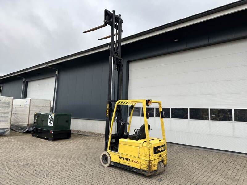 Elektrický vysokozdvižný vozík Hyster J2.00XMI 2 ton Triplex Freelift Sideshift Elektra Heftruck accu 2012: obrázek 13