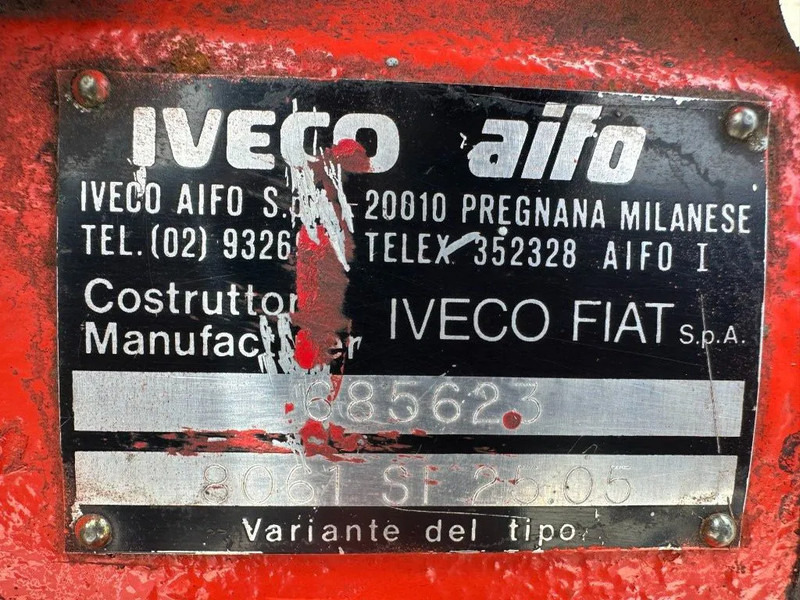 Iveco 8061 SI 25.05 KSB 233 m3 / h 9 Bar Diesel Waterpomp 609 hours ! Fire pump - Čerpadlo na vodu: obrázek 4 Iveco 8061 SI 25.05 KSB 233 m3 / h 9 Bar Diesel Waterpomp 609 hours ! Fire pump - Čerpadlo na vodu: obrázek 4