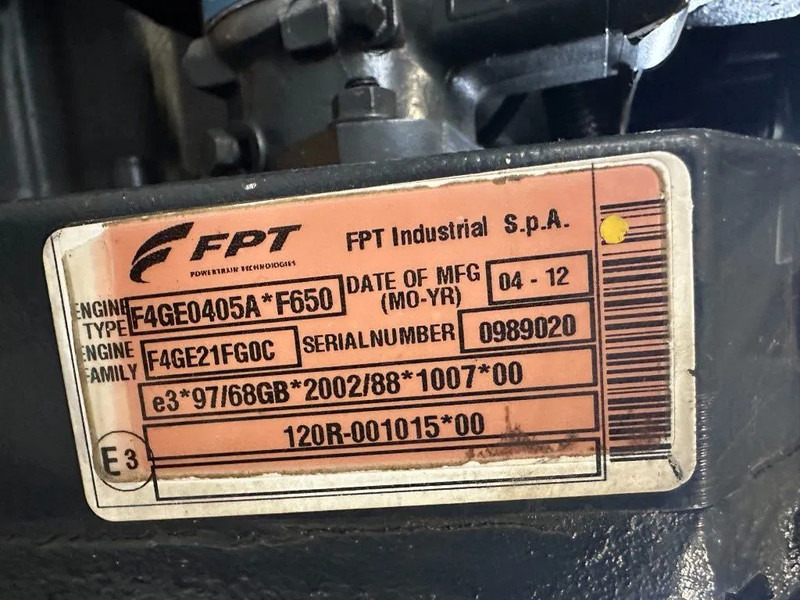 Iveco FPT NEF45 AM1A S500 Stamford 71.5 kVA generatorset - Elektrický generátor: obrázek 4 Iveco FPT NEF45 AM1A S500 Stamford 71.5 kVA generatorset - Elektrický generátor: obrázek 4