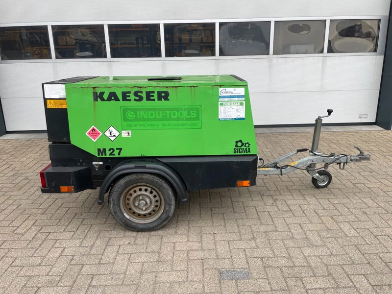 Kaeser M27 Kubota 2,7 m3 / min 7 Bar 18 kW Mobiele Silent Diesel Compressor - Mobilní kompresor: obrázek 1 Kaeser M27 Kubota 2,7 m3 / min 7 Bar 18 kW Mobiele Silent Diesel Compressor - Mobilní kompresor: obrázek 1