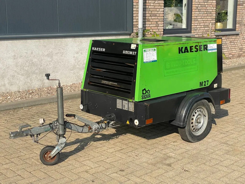 Kaeser M27 Kubota 2,7 m3 / min 7 Bar 18 kW Mobiele Silent Diesel Compressor - Mobilní kompresor: obrázek 2 Kaeser M27 Kubota 2,7 m3 / min 7 Bar 18 kW Mobiele Silent Diesel Compressor - Mobilní kompresor: obrázek 2