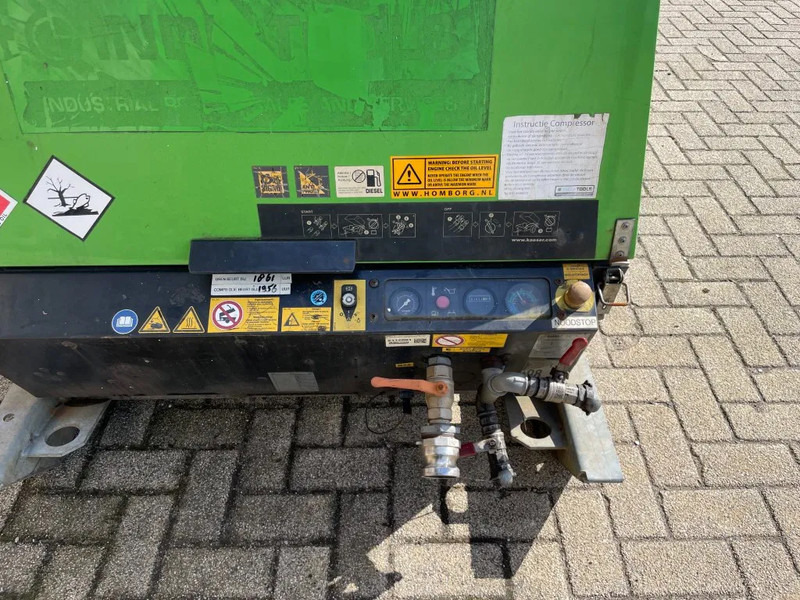 Kaeser M43 Kubota 4,2 m3 / min 7 Bar 30 kW Silent Diesel Compressor - Mobilní kompresor: obrázek 4 Kaeser M43 Kubota 4,2 m3 / min 7 Bar 30 kW Silent Diesel Compressor - Mobilní kompresor: obrázek 4