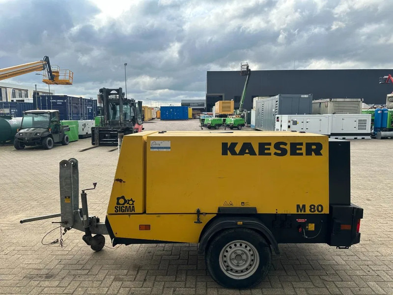 Kaeser M80 Kubota 8.1 m3 / min 7 Bar 55 kW Mobiele Silent Diesel Compressor - Mobilní kompresor: obrázek 5 Kaeser M80 Kubota 8.1 m3 / min 7 Bar 55 kW Mobiele Silent Diesel Compressor - Mobilní kompresor: obrázek 5