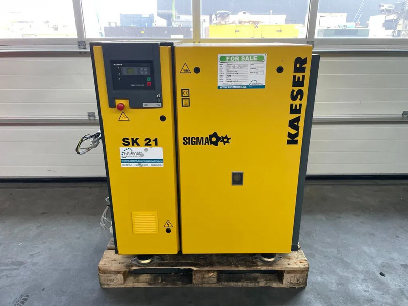 Kaeser SK21 - 11 kW elektrische schroefcompressor - Mobilní kompresor: obrázek 1 Kaeser SK21 - 11 kW elektrische schroefcompressor - Mobilní kompresor: obrázek 1