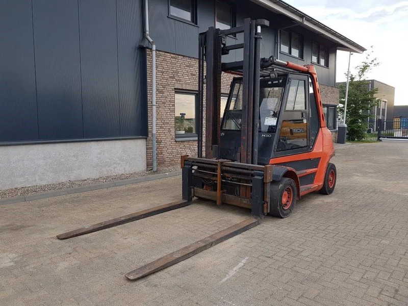 Linde H50D 5 ton Diesel Duplex Sideshift Positioner Heftruck - Dieselový vysokozdvižný vozík: obrázek 3 Linde H50D 5 ton Diesel Duplex Sideshift Positioner Heftruck - Dieselový vysokozdvižný vozík: obrázek 3