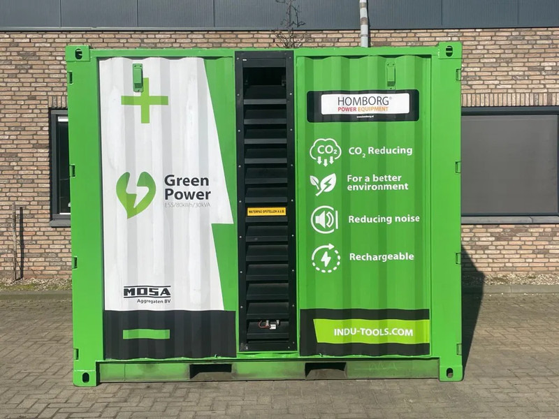 MOSA Hybride Perkins 66 kVA / 80 KWh accupakket - Elektrický generátor: obrázek 1 MOSA Hybride Perkins 66 kVA / 80 KWh accupakket - Elektrický generátor: obrázek 1