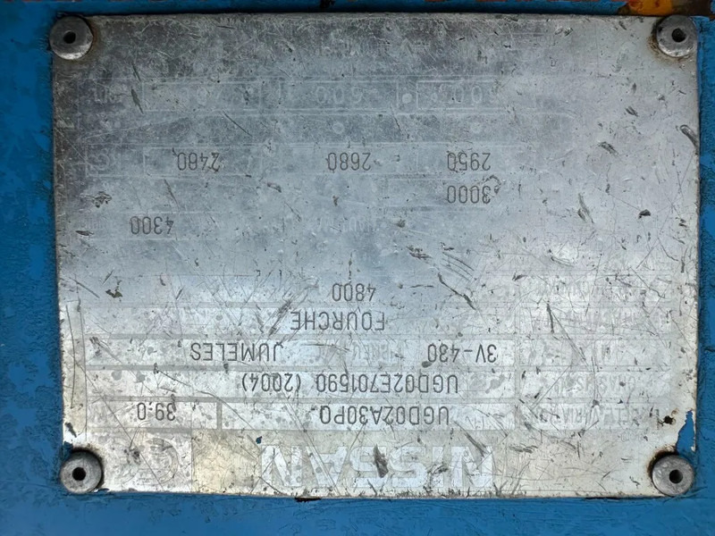 Plynový vysokozdvižný vozík Nissan UGD02A30P0 3 ton Triplex Freelift LPG Heftruck: obrázek 6 Plynový vysokozdvižný vozík Nissan UGD02A30P0 3 ton Triplex Freelift LPG Heftruck: obrázek 6