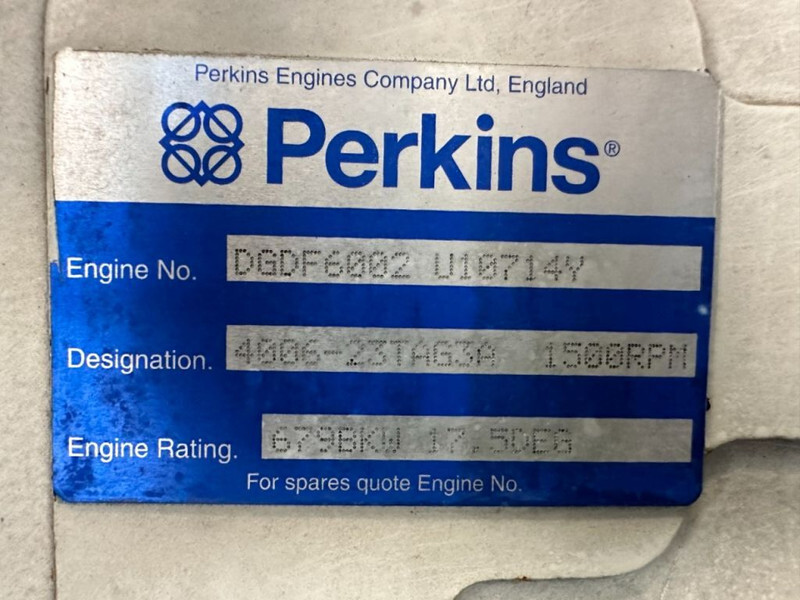 Perkins 4006-23TAG3A Stamford 900 kVA Silent generatorset - Elektrický generátor: obrázek 3 Perkins 4006-23TAG3A Stamford 900 kVA Silent generatorset - Elektrický generátor: obrázek 3