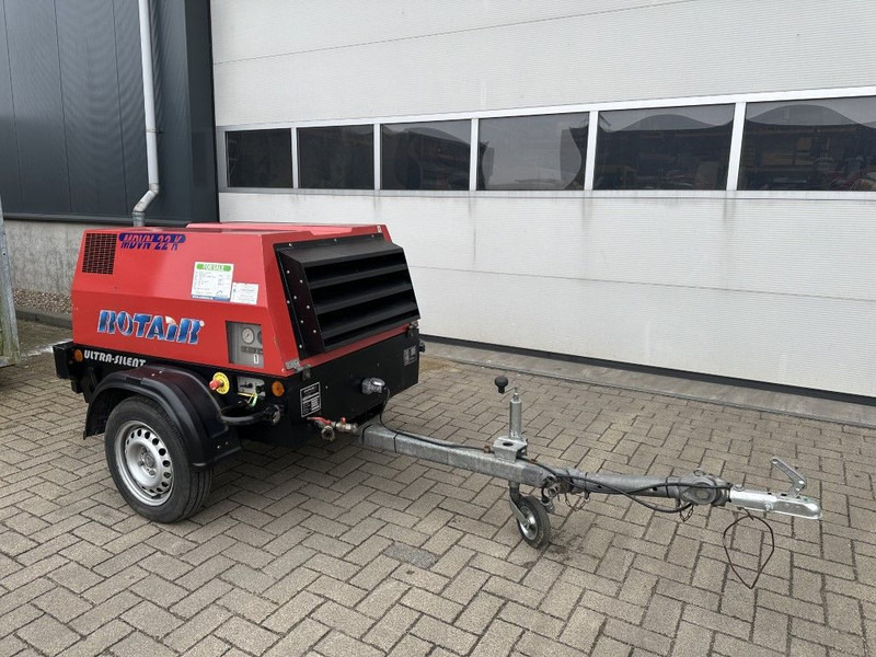 Rotair MDVN 22 K Kubota 2000 L / min 6.5 Bar Mobiele Diesel Compressor as New ! - Mobilní kompresor: obrázek 2 Rotair MDVN 22 K Kubota 2000 L / min 6.5 Bar Mobiele Diesel Compressor as New ! - Mobilní kompresor: obrázek 2